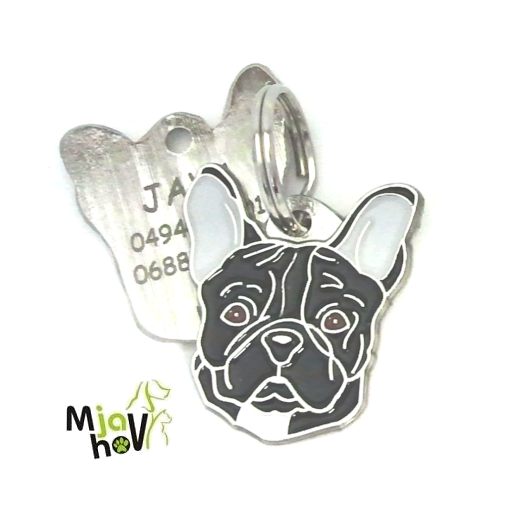 pet-tag-engraved-french-bulldog-black.jpg pet ID tag, dog ID tags, pet tags, personalized pet tags MjavHov - engraved pet tags online